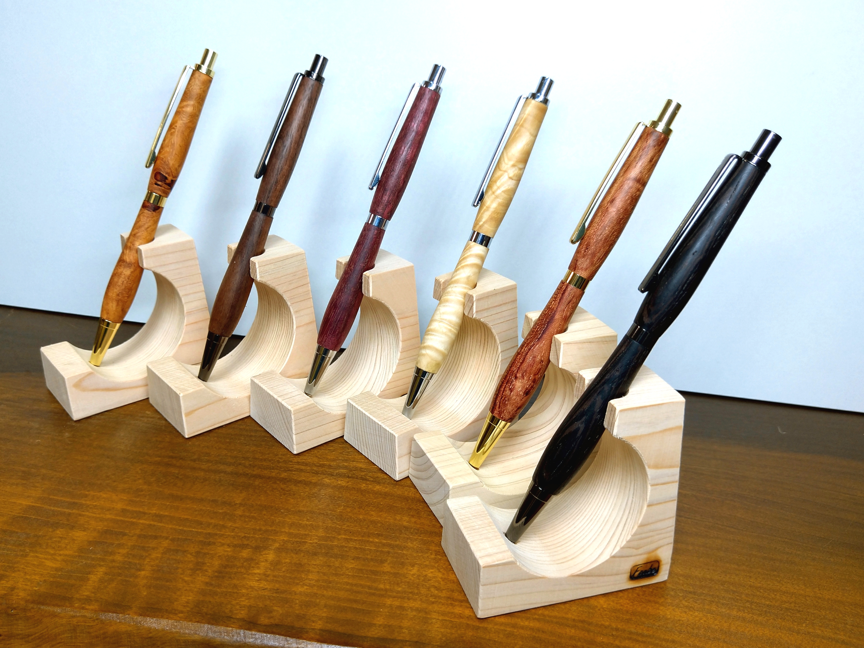 「木ことばを添えて贈る木製ペン」Traditional”YOSEGI”Model Summit