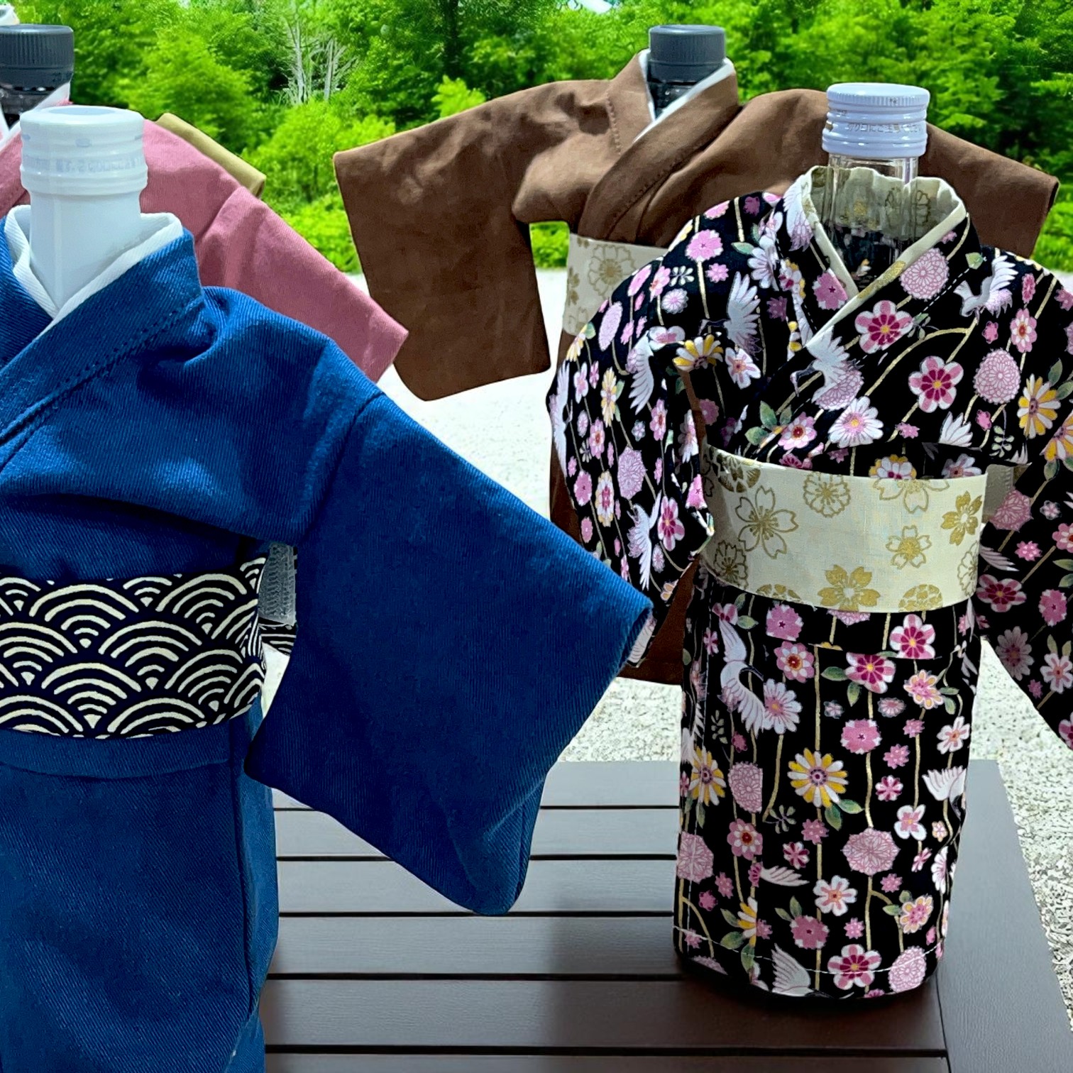 DRESS-UP KIMONO BOTTLE COVER （着せ替え きもの ボトルカバー）