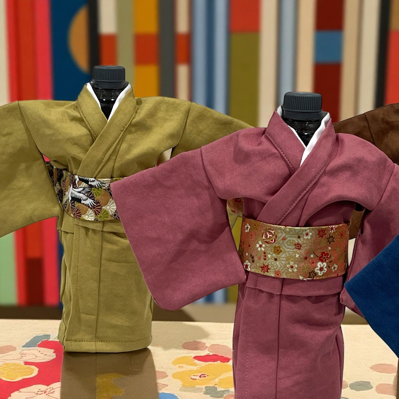 DRESS-UP KIMONO BOTTLE COVER （着せ替え きもの ボトルカバー）