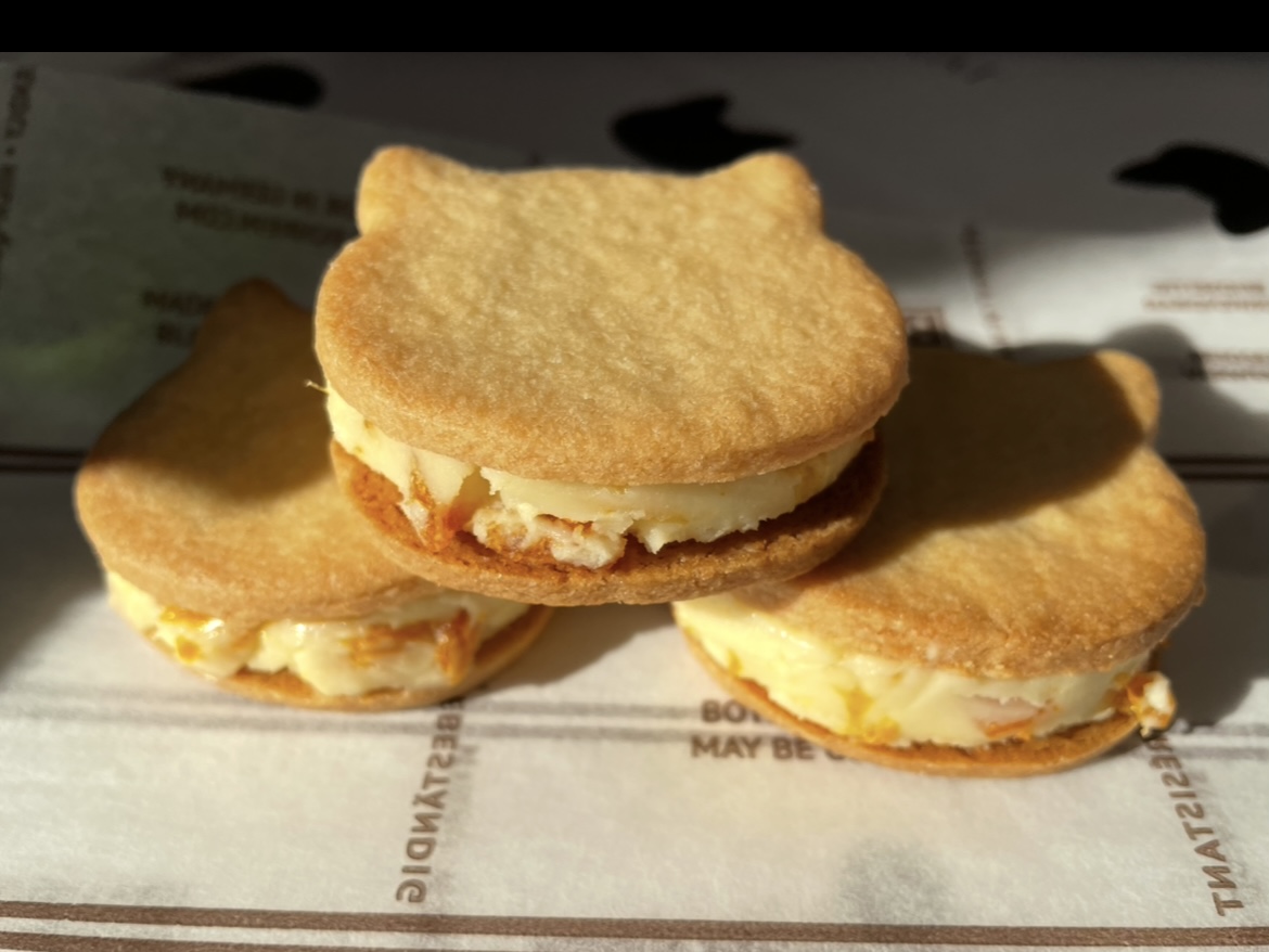 みかんバターにゃんさんど